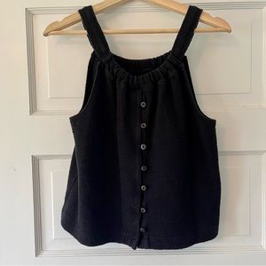 Madewell Texture and Thread Button Top - Only Worn Once